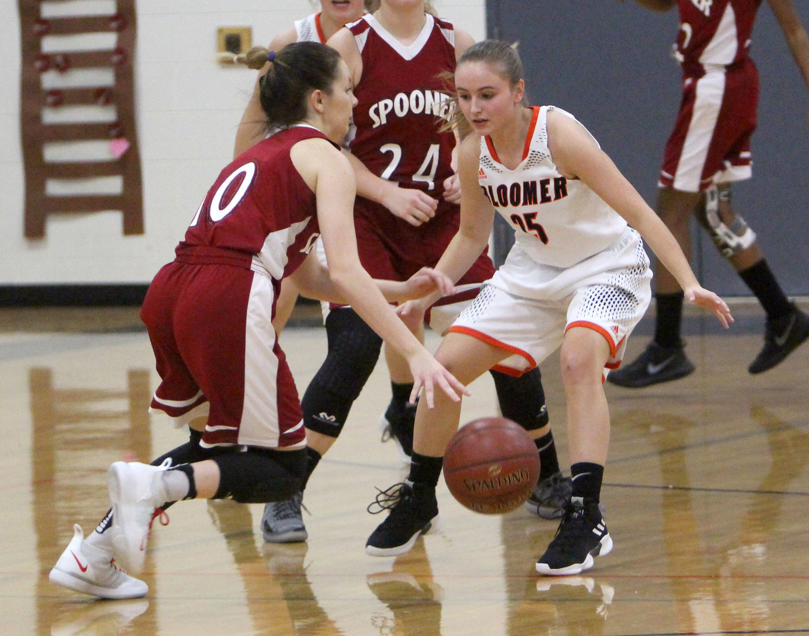 Spooner at Bloomer girls basketball 12-11-18